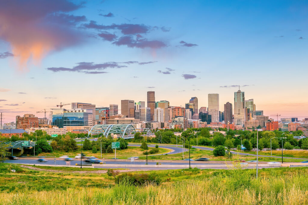 Denver Downtown, Colorado In Usa